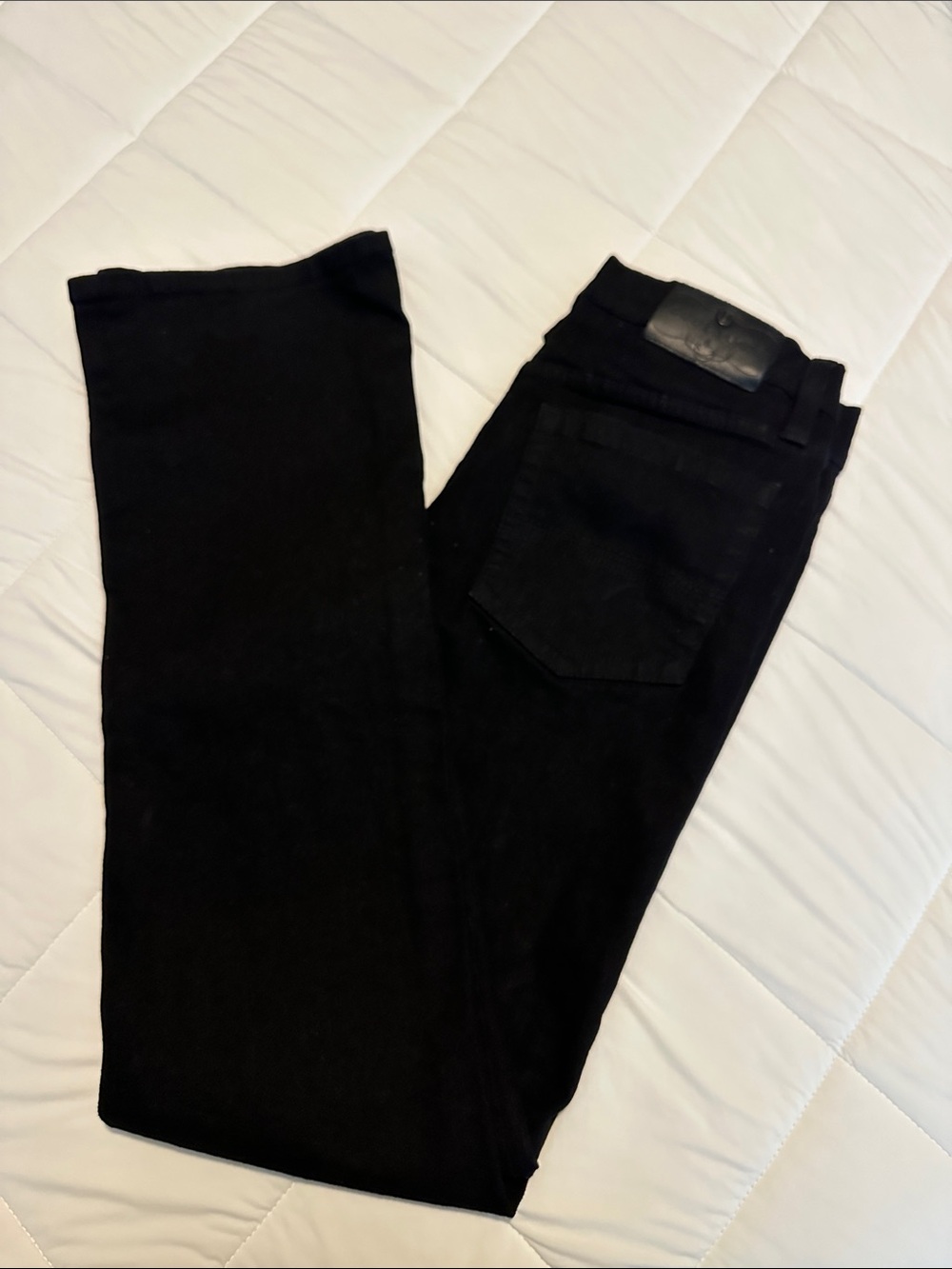 Men's Black Bootcut Jeans - Classic Everyday Fit